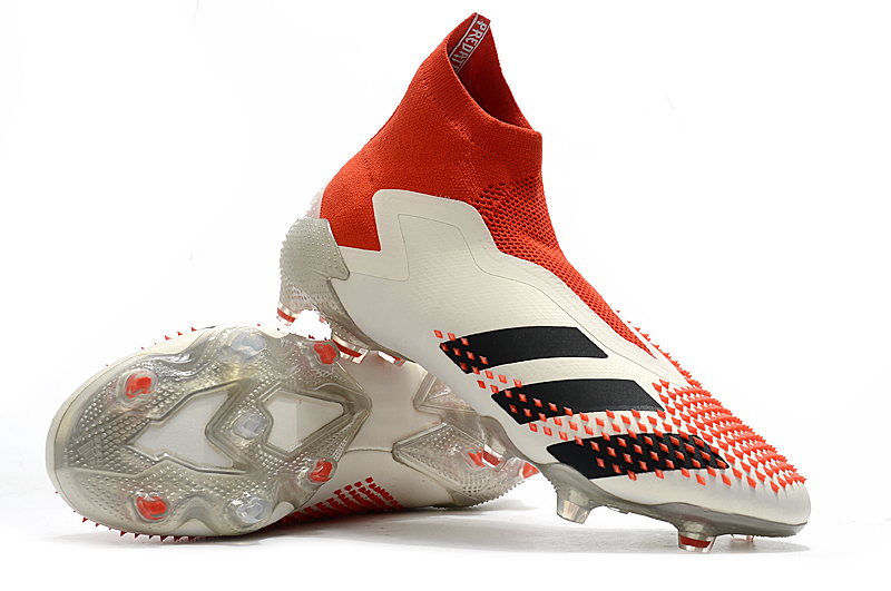 Adidas Predator Mutator 20 FG High Win-Red Beige Black Cleats - Ultimate Performance for Soccer Players