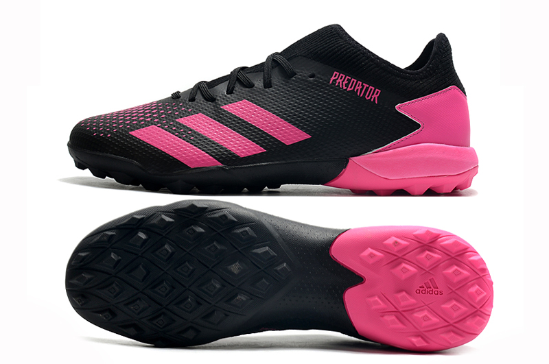 Adidas Predator Mutator 20.1 FG Low Black Pink Soccer Cleats - Ultimate Performance and Style!