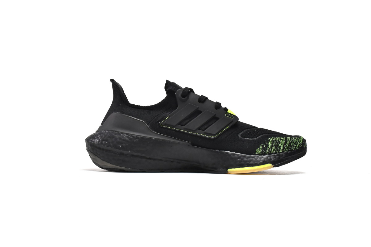 Adidas UltraBoost 22 Black Solar Yellow GX5915 | Shop Now!