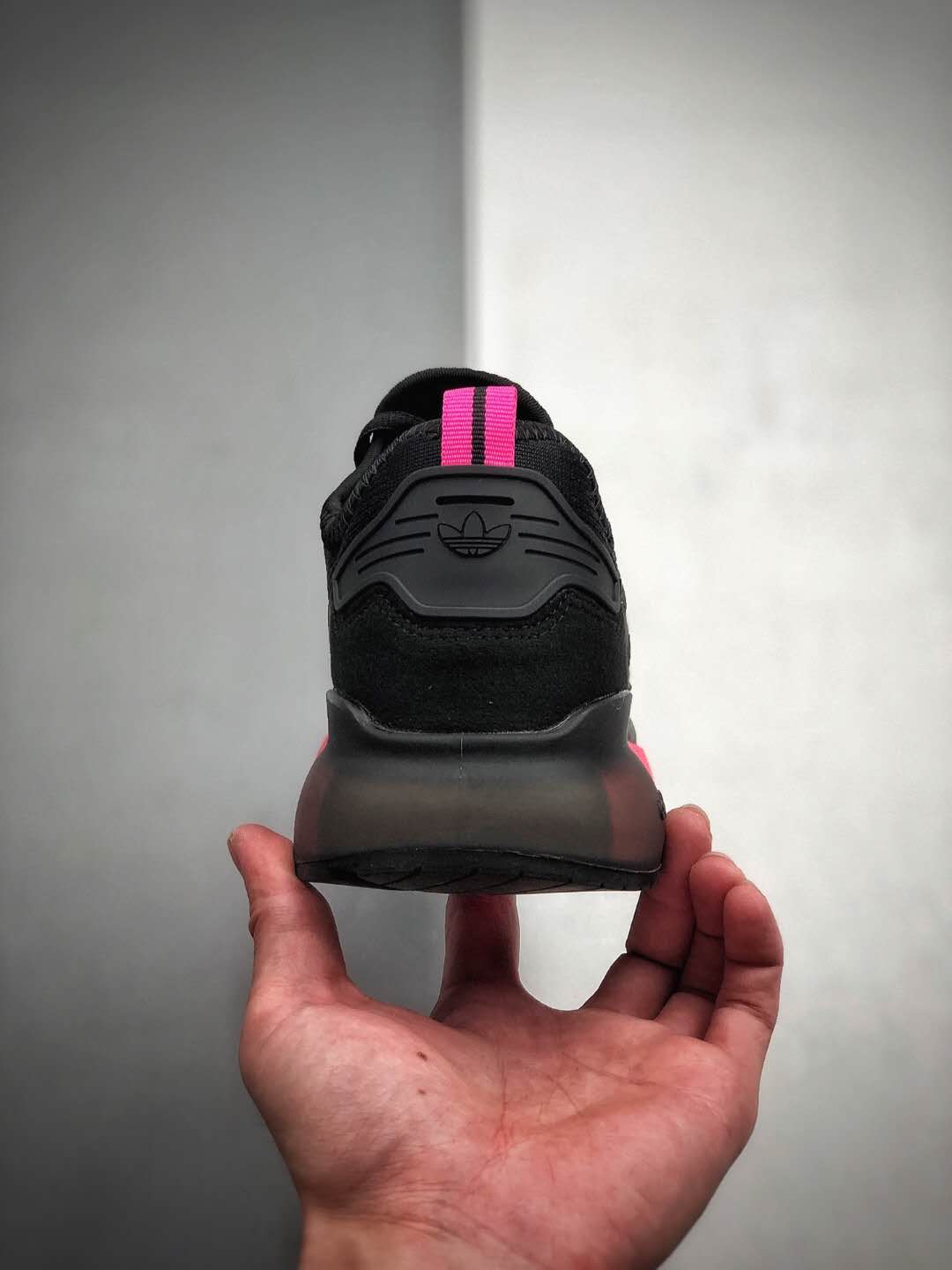 Adidas ZX 2K Boost 'Black Shock Pink' FV8986 - Lightweight and Stylish Footwear for Ultimate Comfort