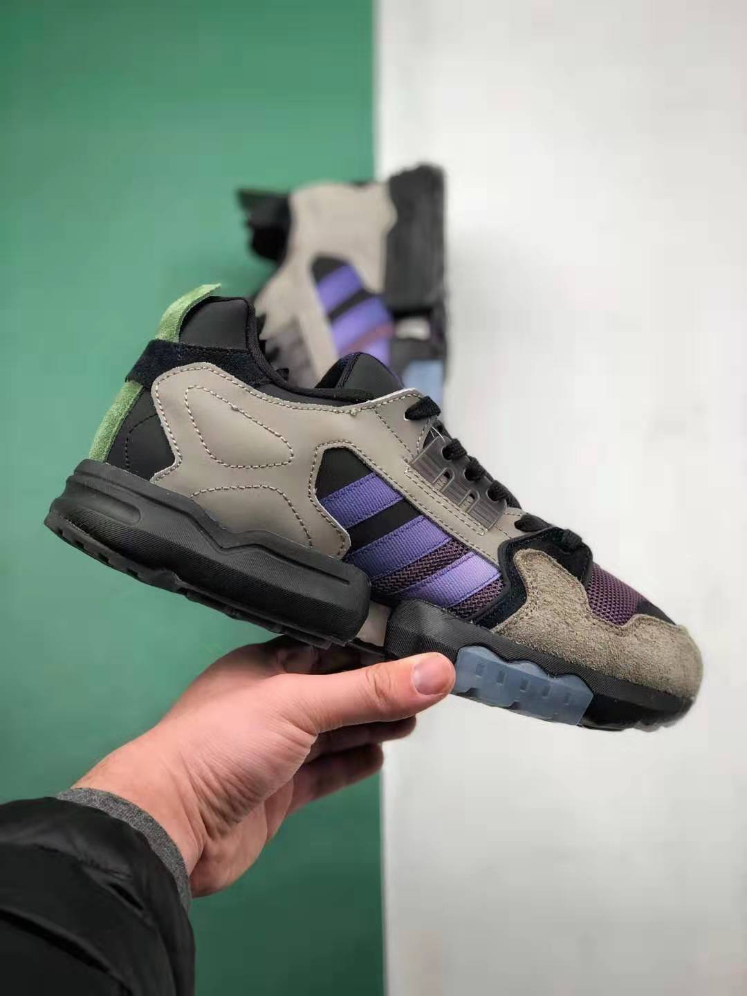 Adidas Packer x Consortium ZX Torsion 'Mega Violet' EF7734 - Exclusive Collaboration for Sneaker Enthusiasts