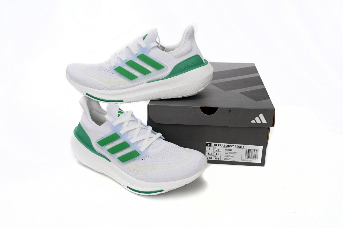Adidas Wmns UltraBoost Light 'White Tint Court Green' HQ6350 - Exclusive Colorway!