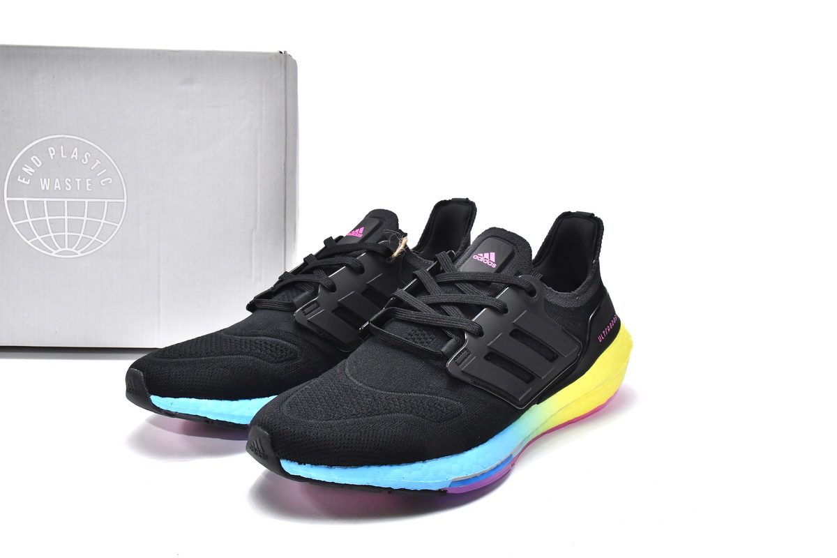 Adidas Ultra Boost 2022 Black Gradient Yellow GV8829 - Latest Release & Exciting Colorway