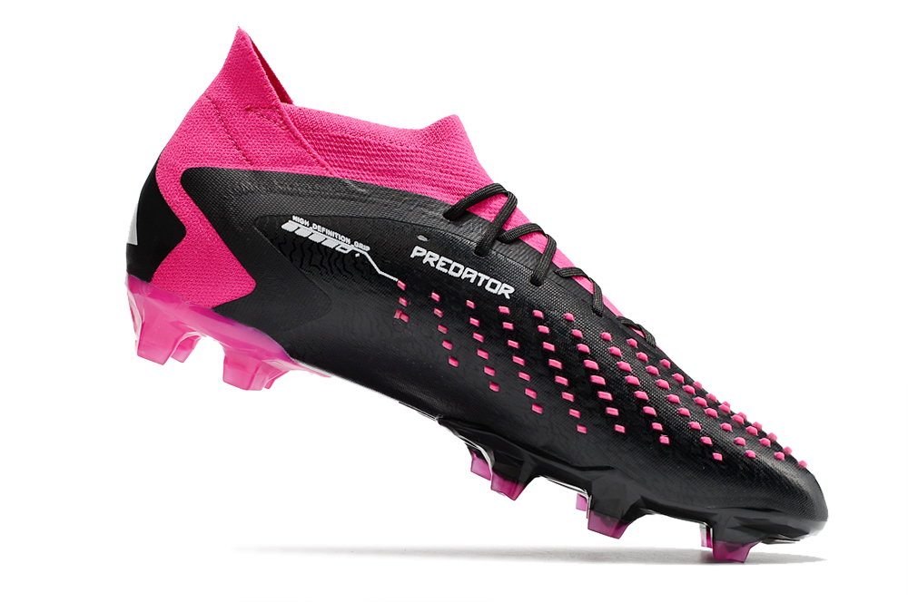 Adidas Predator Accuracy.1 FG Black Team Shock Pink - GW4569 | Ultimate Precision for a Powerful Performance