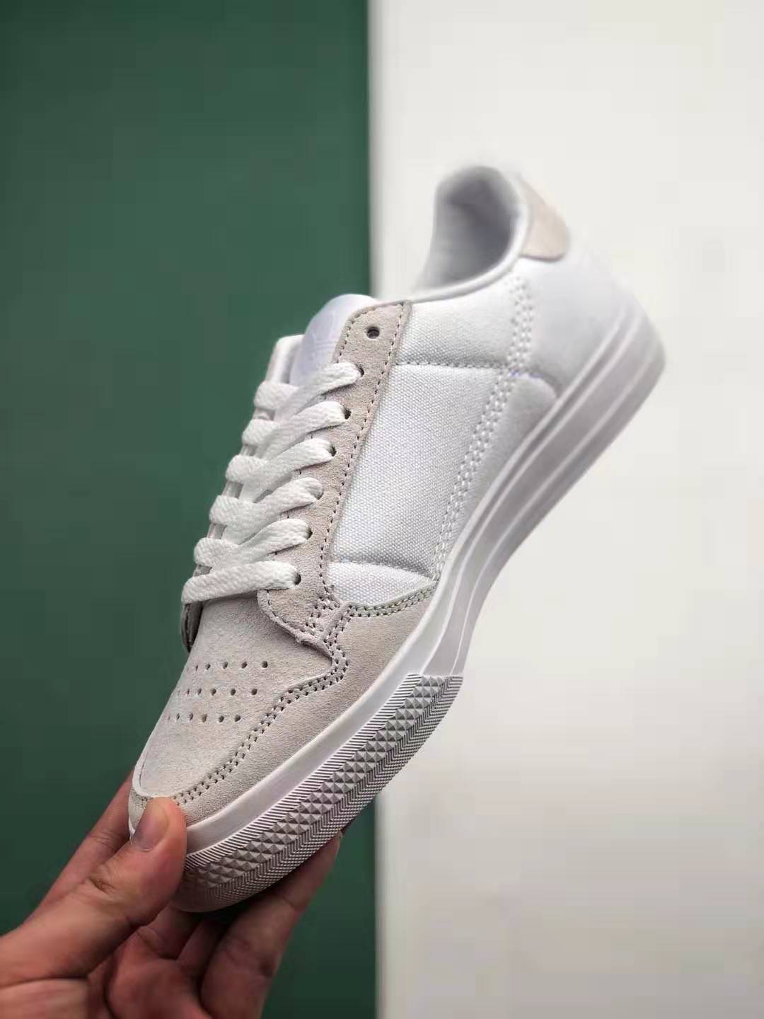 Adidas Continental Vulc Triple White EF3523 - Sleek and Stylish Sneakers!