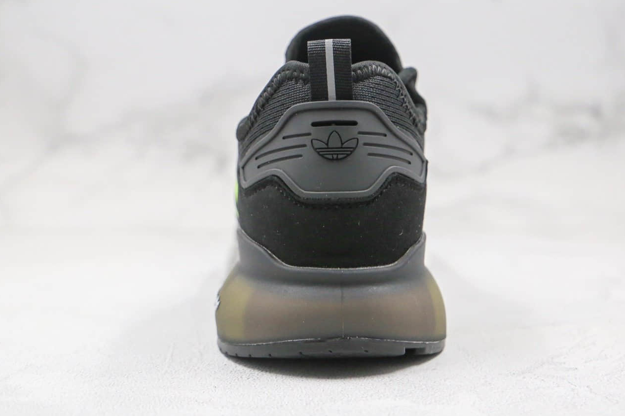 2020 Adidas Originals ZX 2K Boost Black Volt FV7472 | Limited Edition Sneakers