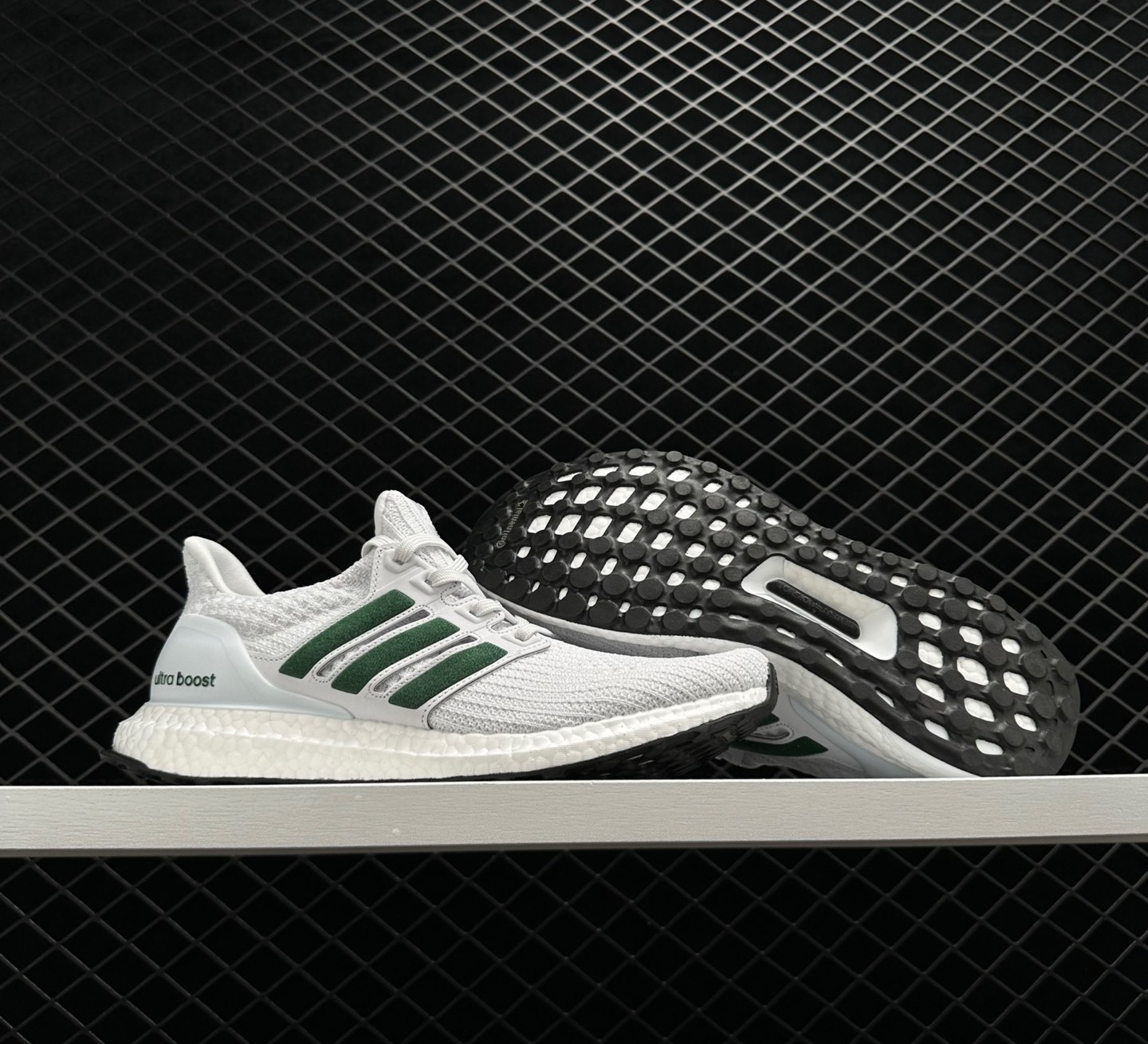 Adidas UltraBoost 4.0 DNA White Green FY9338 - Latest Release