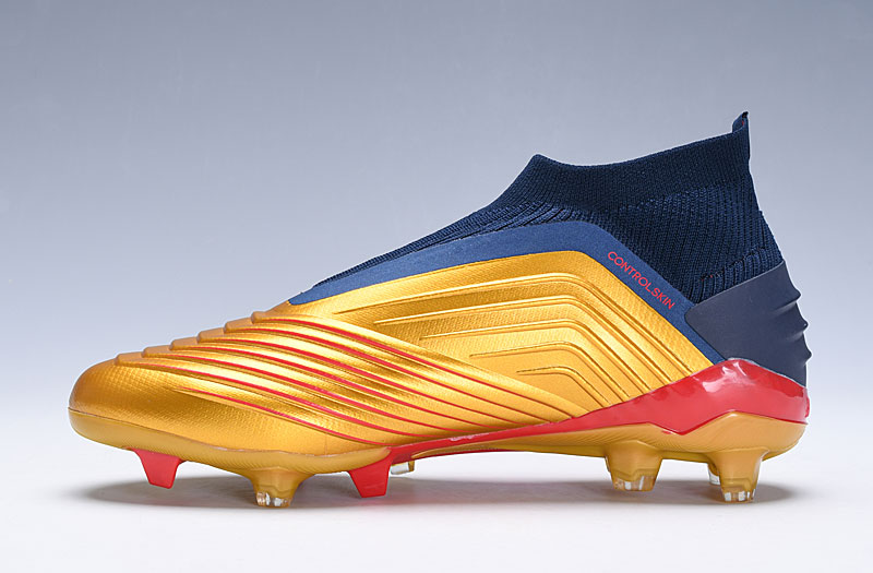Adidas Predator 19+ FG 'Gold Navy' G27781 - Superior performance and style | Limited edition