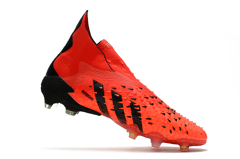 Adidas Predator Freak+ FG 'Demonskin - Solar Red' - Performance and Style in Every Kick