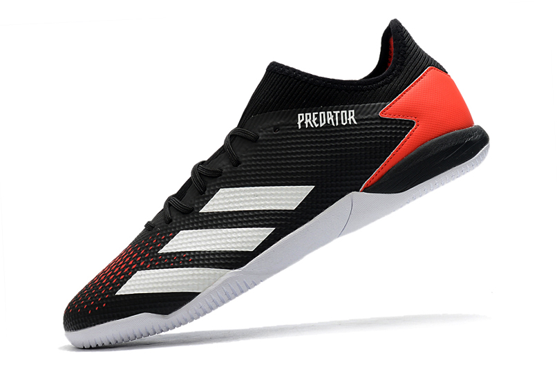 Adidas Predator 20.3 L IC - Black/Red/White | Elite Indoor Soccer Shoes