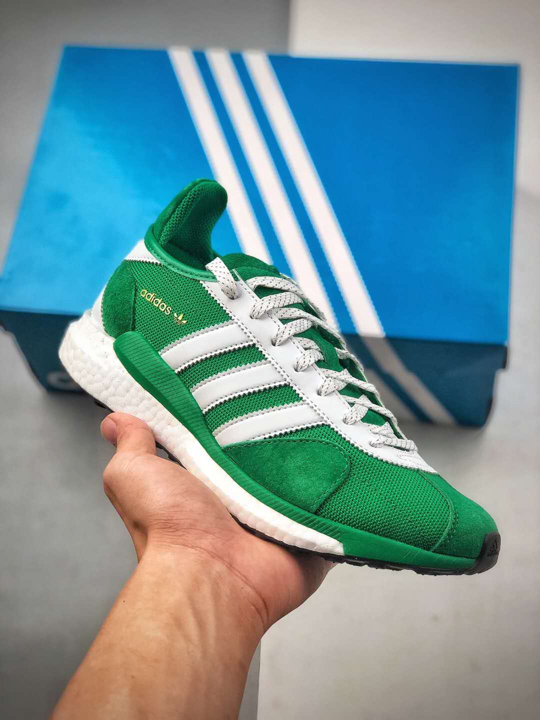 Adidas Human Made x Tokio Solar Green FZ0550 | Limited Edition Collaboration Sneakers