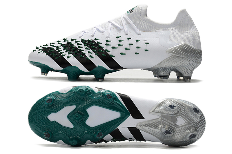 Adidas Predator Freak.1 L FG Eqt Football Shoes - White/Green/Black GW0749