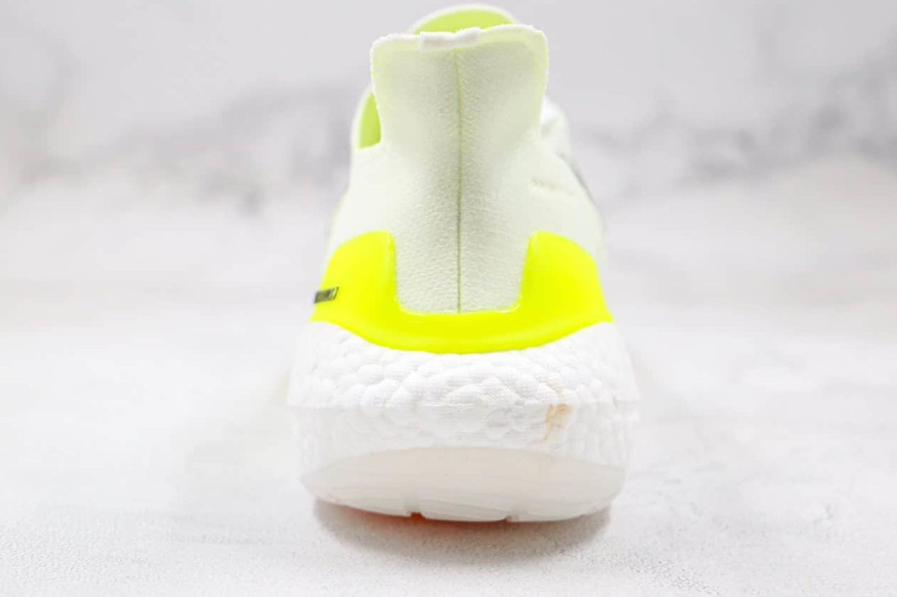 Adidas UltraBoost 21 'White Solar Yellow' FY0377 - Boost Your Performance!