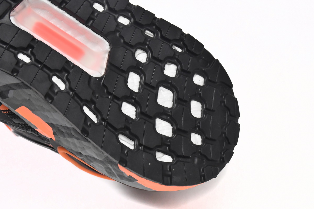 Adidas UltraBoost 20 Geometric Pack - Black Signal Orange FV8330 | Limited Edition Boost Sneakers