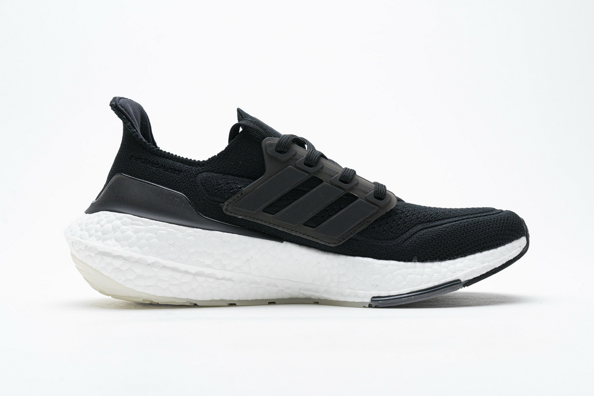 Adidas UltraBoost 21 'Core Black' - FY0378 | High-Performance Running Shoes