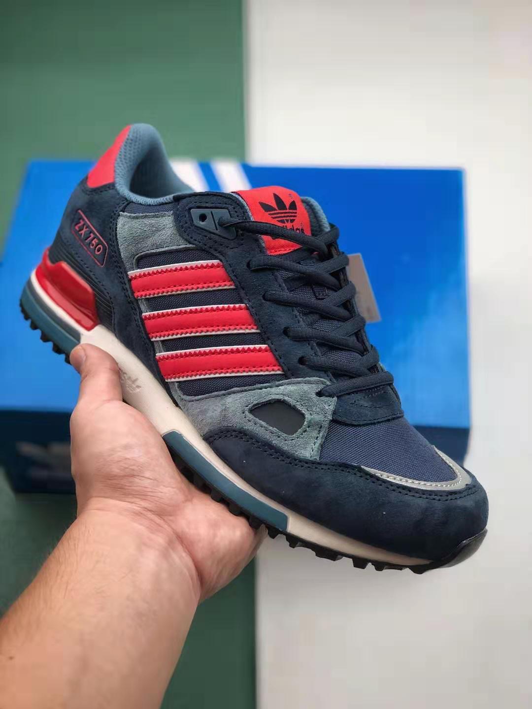 Adidas ZX 750 Navy Black Red M18260 - Stylish Sneakers for Sporty Men