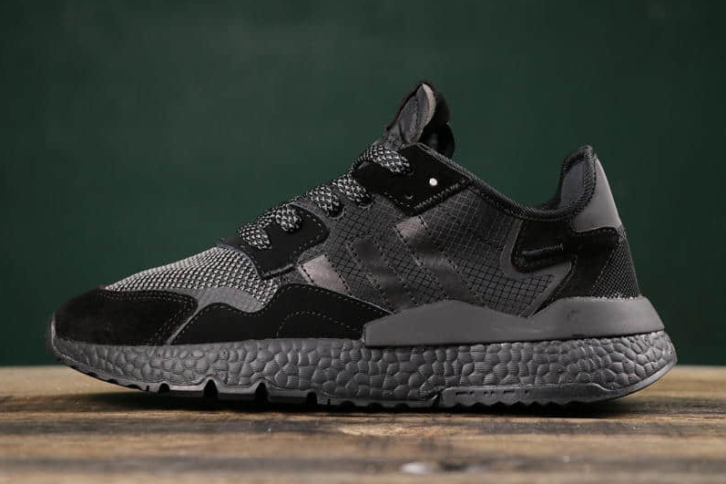 Adidas Nite Jogger 'Triple Black' FV1277 - Sleek and Stylish Running Sneakers