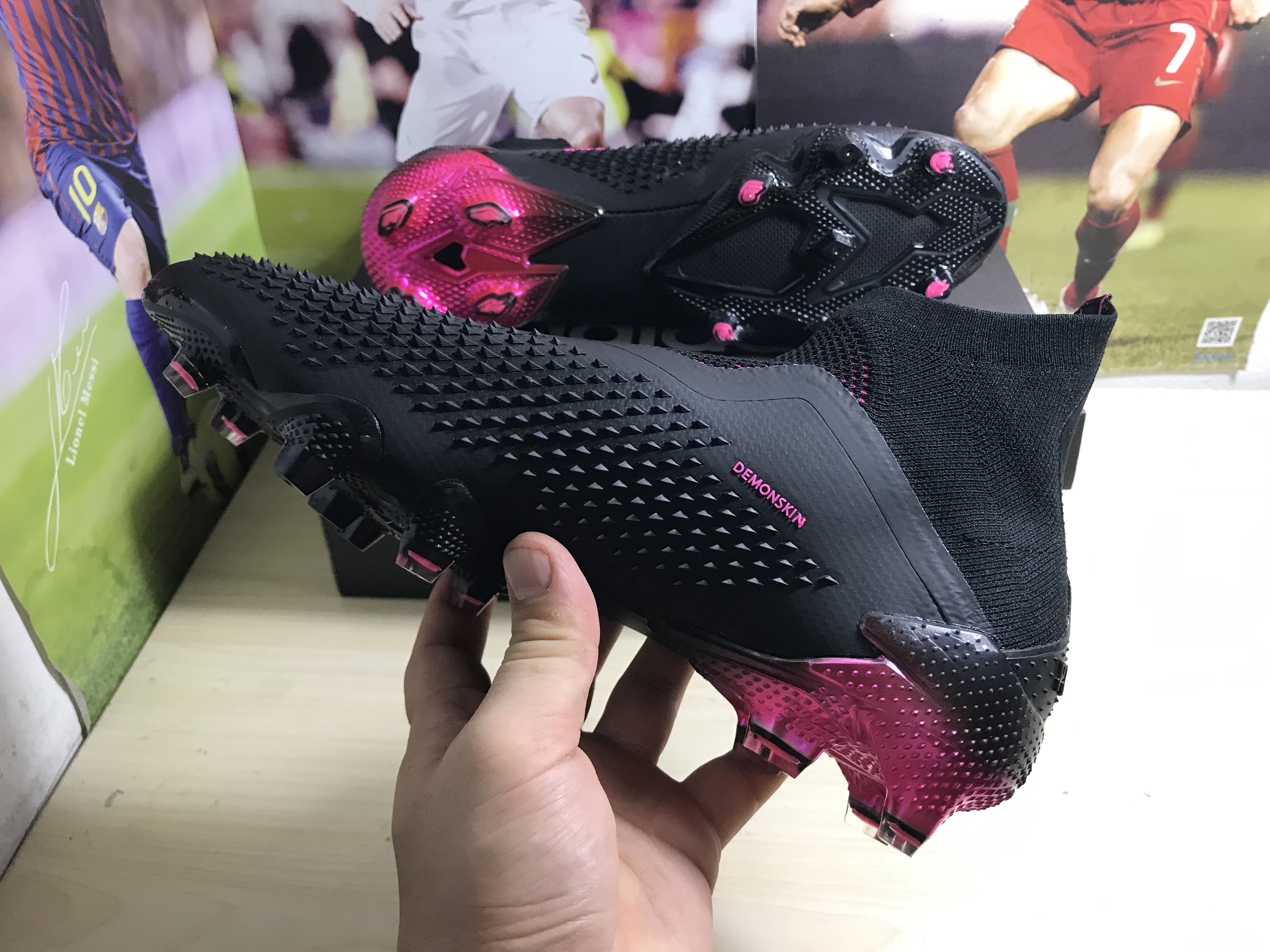 Adidas Predator Mutator 20+ FG 'Core Black Shock Pink' EH2862 - Top Performance Football Boots