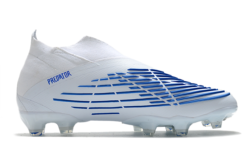 Adidas Predator Edge+ FG White Hi-Res Blue GV7375 | Top Performance Football Boots