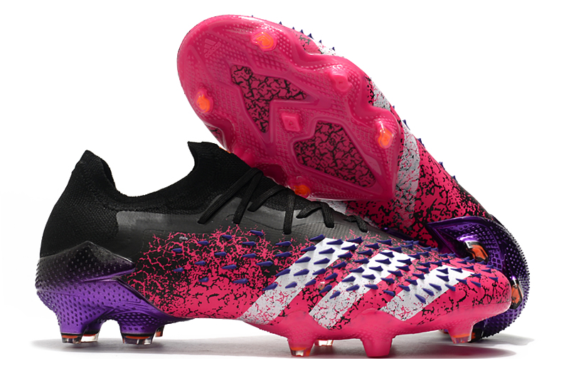 Adidas PREDATOR FREAK.1 Low Cut Firm Ground Cleats FW7244 - Unleash Aggression and Dominate with Precision