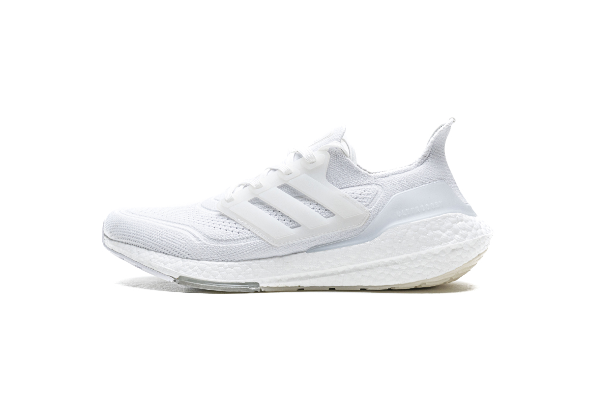 Adidas UltraBoost 21 'Cloud White' FY0379 - Lightweight Running Shoes