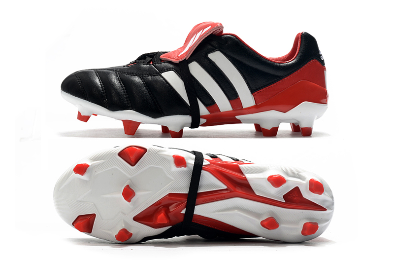 Adidas Predator Mania FG Black White Red - Elite Football Boots