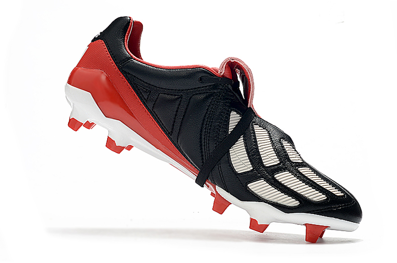 Adidas Predator Mania FG Black White Red - Elite Football Boots